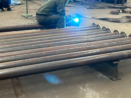 金山20#无缝注浆管加工108*6钢花管棚管